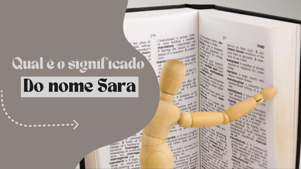 Qual é o significado do nome Sara