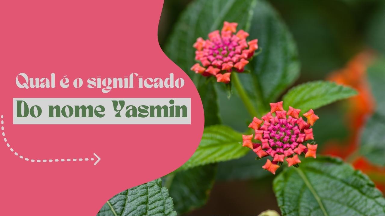 Qual é o significado do nome Yasmin